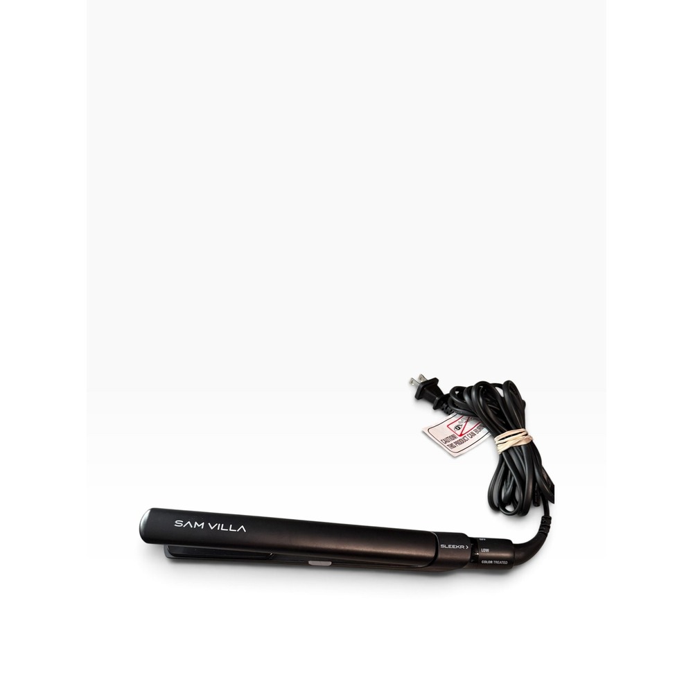 Sam Villa Sleekr Professional Flat Iron Black Tourmaline Ionic Hair Straightener